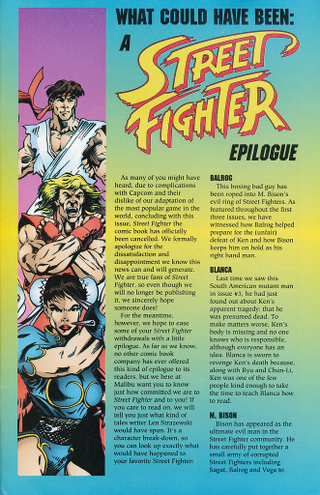 Illustration for article titled Let's Share The Horror of a Bizarre 1993 Street Fighter II Comic